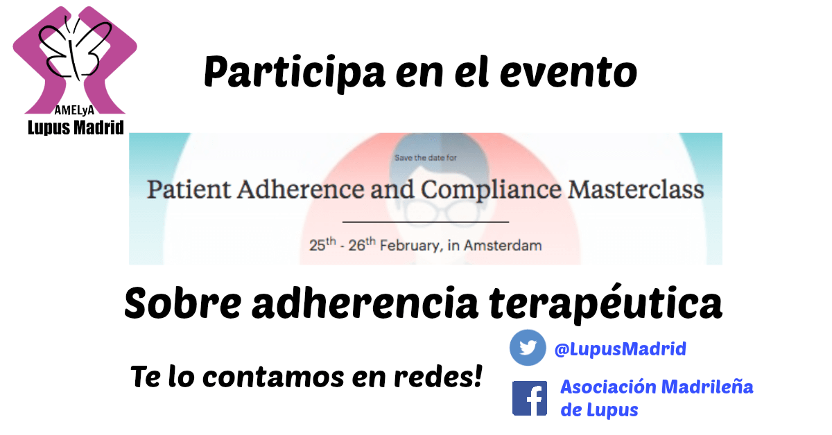 Evento Masterclass en Adherencia terapéutica
