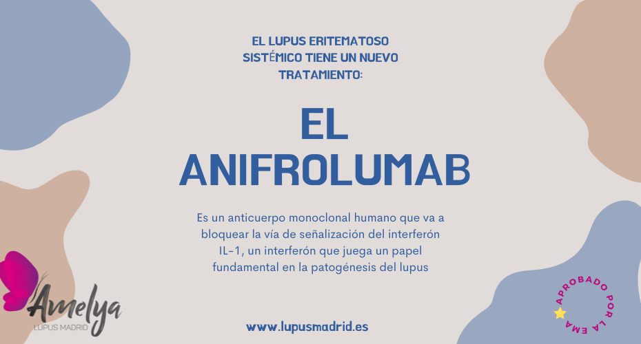 Anifrolumab como tratamiento para el lupus